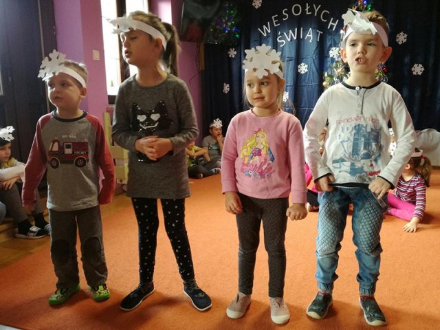 Występ dzieci z Przedszkola Winners w Tuszynie.